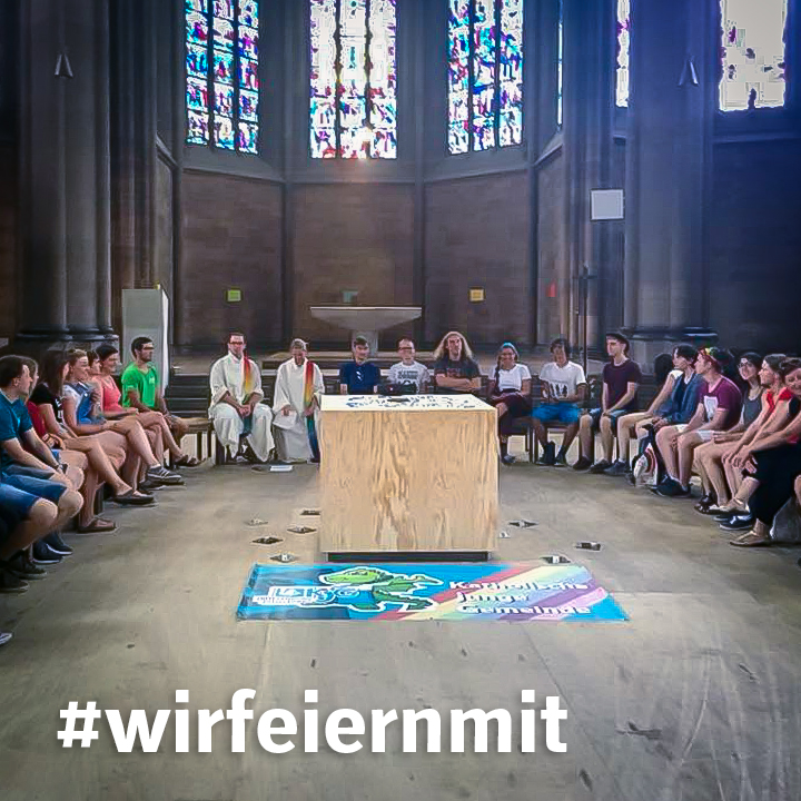 Read more about the article #wirfeiernmit – Solidarisierung mit queeren Menschen innerhalb der Kirche