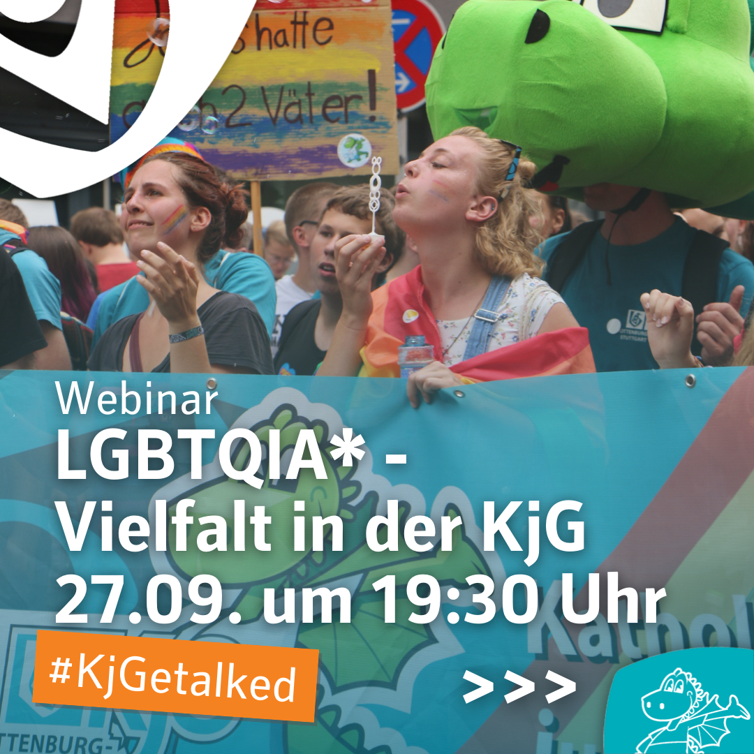 Read more about the article #KjGetalked – Webinar „LGBTQIA* – Vielfalt in der KjG“