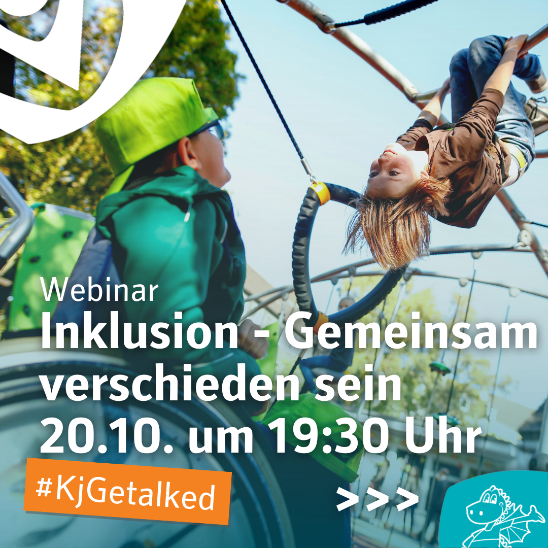 Read more about the article #KjGetalked – Webinar „Inklusion – Gemeinsam verschieden sein“